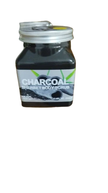 xfoliante Corporal Charcoal Sherbet (500 ml)'s foto | PDL Lavanda JY |  BizneCubano